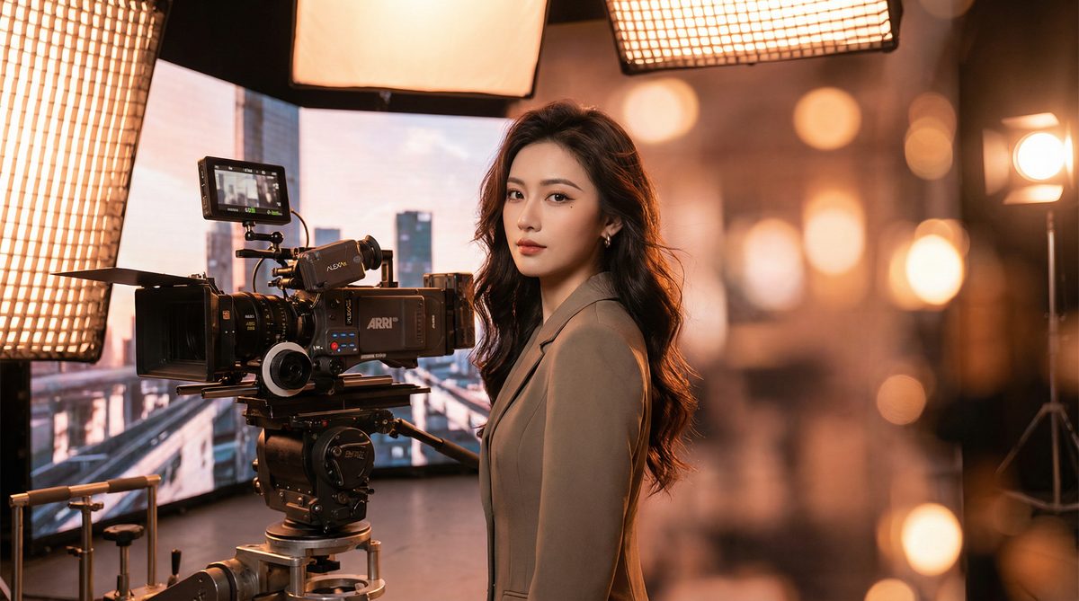 网红影视制作现场