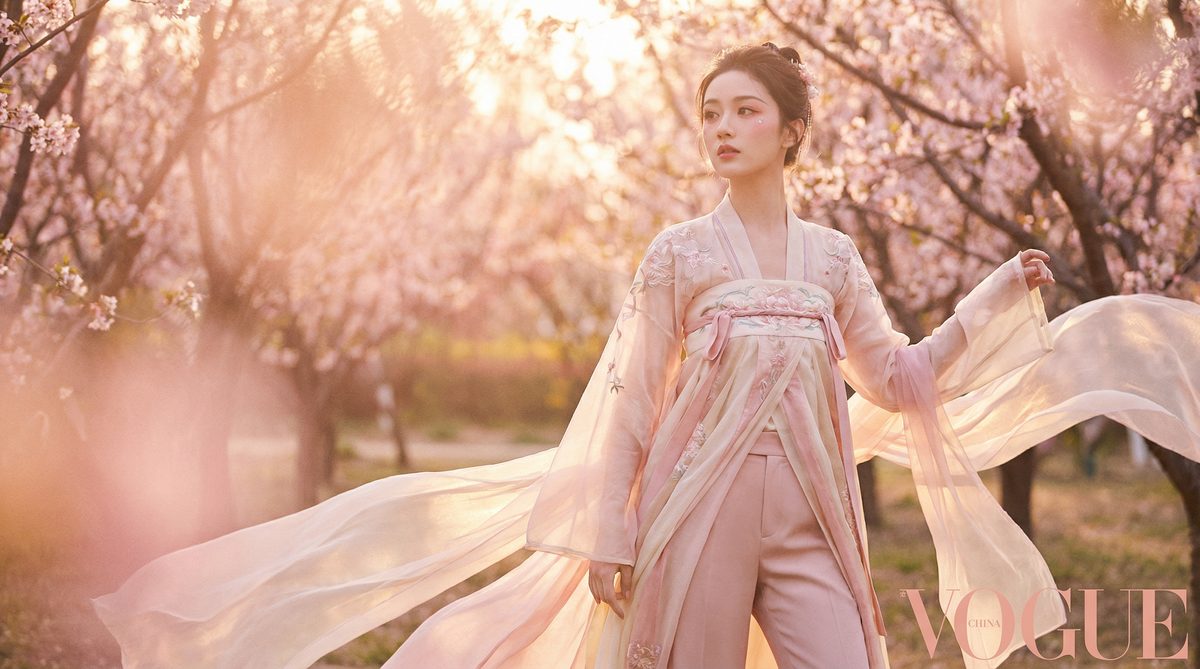 网红视频演示：古风写真MV拍摄视频教程